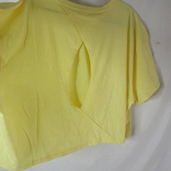 Joy Lab 2 Piece Active Skort and Shirt High Rise Cut Out Yellow XL & XXL NWT - Picture 2 of 11